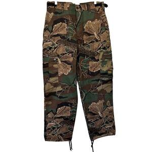 Northwest Territory Pants Medium Camo Cargo Hunting Outdoor Woodland Gorp Hiking